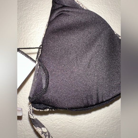 NWT Andie snakeskin string bikini top XS - Picture 7 of 12